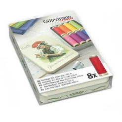 Gutermann Nostalic Box Sew-all Thread 8 X 100m With Storage Box -Singer Store s l500 1