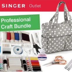 Professional Craft Bundle With Craft Bag And 169 Accessory Pieces