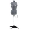Singer DressWork Adjustable Dress Form - Medium To Large - Grey - Size 14 To 22