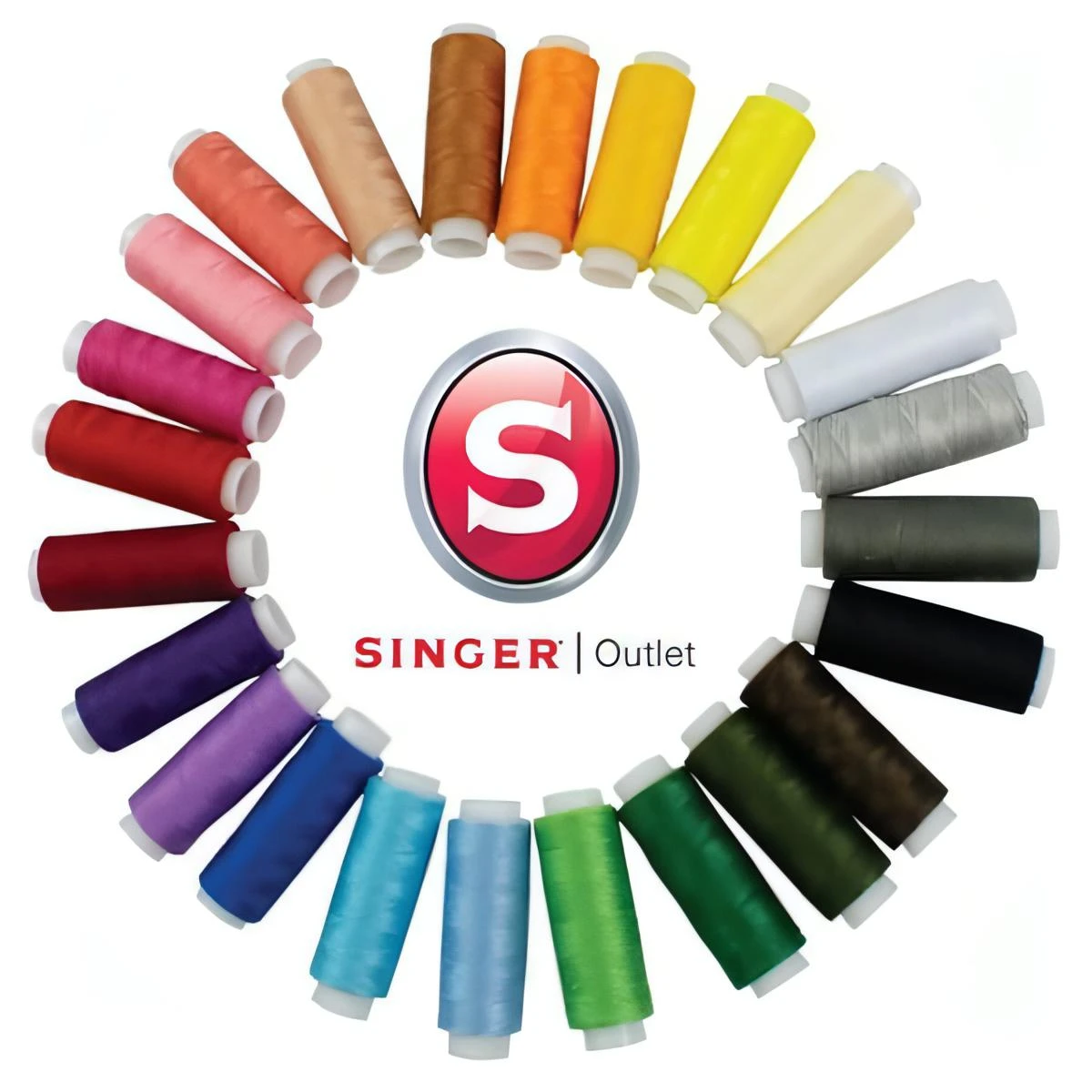Singer Outlet Thread Gift Set (24 Reels) 3 Singer Outlet Thread Gift Set (24 Reels)